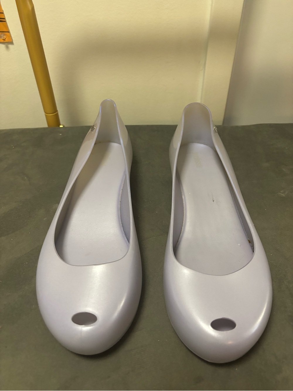 Melissa Lavender Ballet Flats - Comfortable Slip-On Shoes